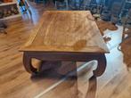 Teakhouten opiumtafel, Huis en Inrichting, 100 tot 150 cm, 50 tot 75 cm, Teakhout, Info@tictacdeco.nl