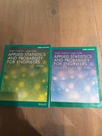 Applied Statistics and Probability for Engineers. Montgomery, Ophalen of Verzenden, Wiley, Beta, WO
