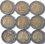 Speciale 2-euro munten Duitsland 2012-2016 , Verzenden, Duitsland, 2 euro, Losse munt