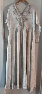 Witte kaftan, caftan, takchita, marokkaanse jurk, Overige typen, Wit, Maat 46/48 (XL) of groter, Nieuw