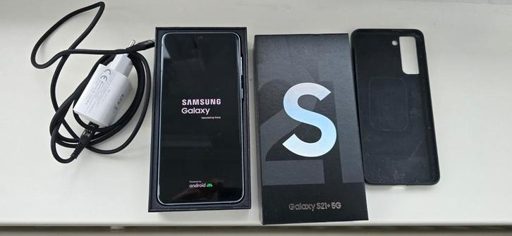 Nette Samsung Galaxy S21+ 5G 128GB, Telecommunicatie, Mobiele telefoons | Samsung, Gebruikt, Galaxy S21, 128 GB, Zwart, Ophalen