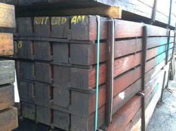 Hardhouten Okan palen 10x10 cm Klasse 1! beschikbaar voor biedingen