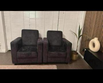 Antraciet sofa stoelen beschikbaar voor biedingen