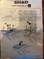 SHAD Top Master Slede Super Soco CPX, Ophalen of Verzenden, Nieuw