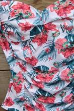 Badpak wit/ roze Hunkemoller mt 40 B/C Vaste prijs, Wit, Badpak, Ophalen of Verzenden, Zo goed als nieuw