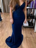 Nieuw! Prachtige navy blauwe galajurk!, Galajurk, Blauw, Nieuw, Ophalen of Verzenden