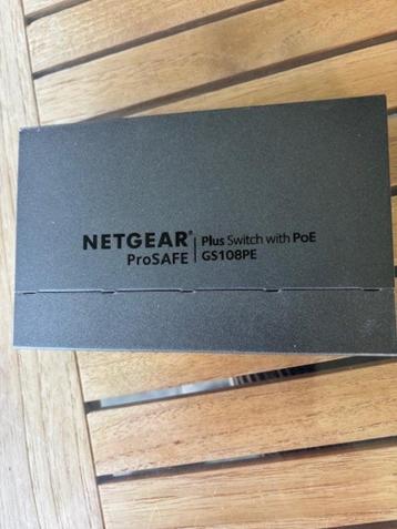 Netgaer Plus Switch with Poe ProSafe GS 108PE beschikbaar voor biedingen