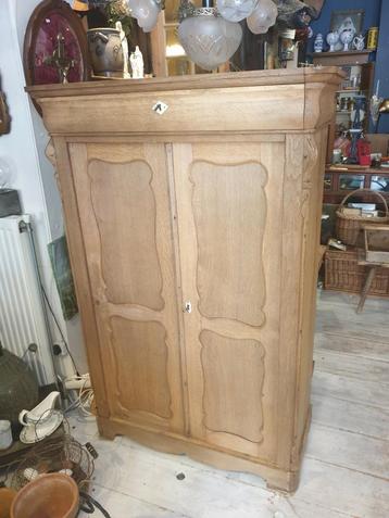super leuke meidenkast halfhoog biedermeier onbehandeld  beschikbaar voor biedingen
