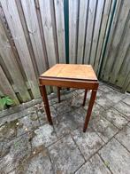 Compact bijzettafeltje - Plantentafel / LP speler, Ophalen, Gebruikt, Art deco, Vierkant