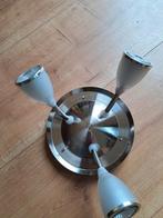 Ikea Plafondlamp met 3 Spots, Ophalen of Verzenden, Zo goed als nieuw, Metaal, Modern