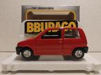 Bburago 1:24 new Fiat Cinquecento rood, Hobby en Vrije tijd, Modelauto's | 1:24, Ophalen of Verzenden, Zo goed als nieuw, Bburago