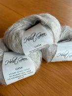 3x Lucia (holst garn) grijs/wit garen, Ophalen of Verzenden, Nieuw, Breien of Haken, Wol of Garen