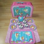 koffertje met blikken theeserviesje, Ophalen of Verzenden, Gebruikt, Jongen of Meisje