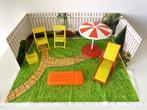 Fashion Doll Backyard Pool Set voor Barbie pop / Arco / 1984, Ophalen of Verzenden, Gebruikt, Overige typen