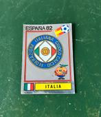 Panini plaatje embleem Italie WK 1982, Ophalen of Verzenden