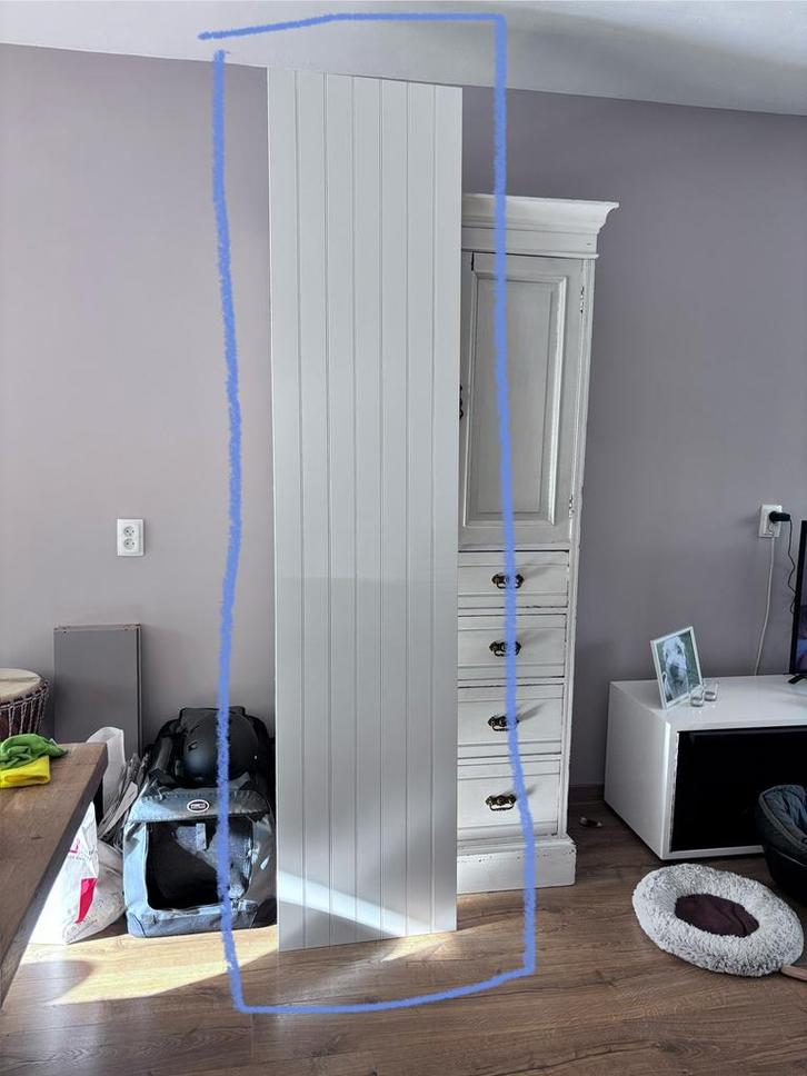 2 Schuifdeuren incl. rails voor 2 x 2,36 m Pax kast, Huis en Inrichting, Kasten | Kledingkasten, Gebruikt, 200 cm of meer, 200 cm of meer