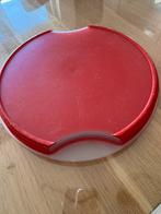 Tupperware koektrommel rood, Huis en Inrichting, Keuken | Tupperware, Ophalen of Verzenden, Zo goed als nieuw, Rood
