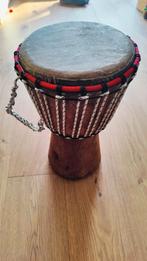 Kleine Djembe met hoes - 25cm, Ophalen of Verzenden, Gebruikt, Overige merken