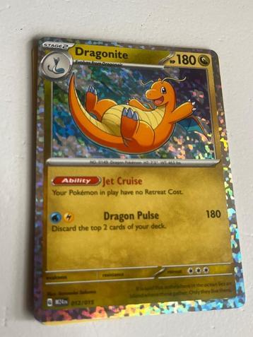 Dragonite stage 2 Holographic Pokemonkaart beschikbaar voor biedingen