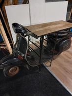 Bartafel/wijnrek retro scooter, Ophalen, Zo goed als nieuw