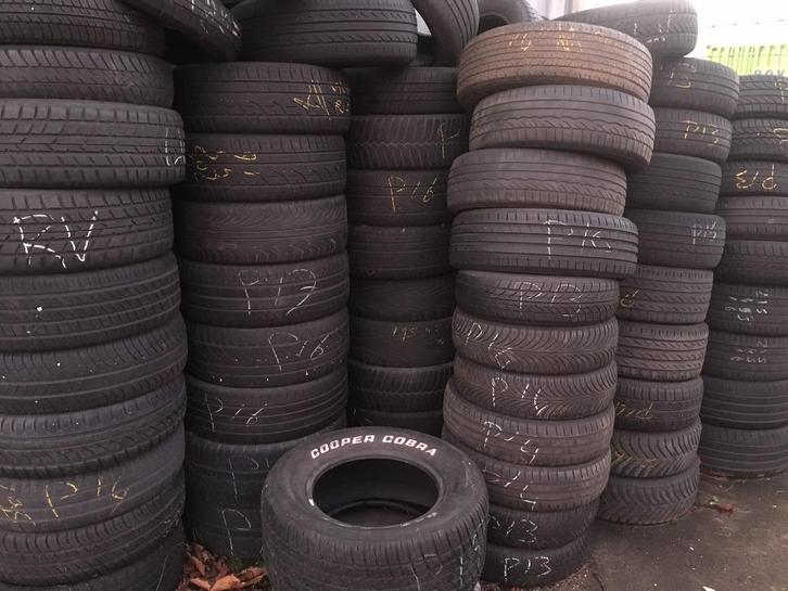 2500 goede gebruikte autobanden en velgen, Auto-onderdelen, Banden en Velgen, Zomerbanden, Gebruikt, Verzenden