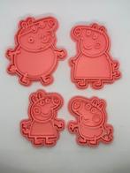 Peppa pig koek uitstekers, Versiering, Heufs 3Design, Ophalen of Verzenden, Taarten of Cupcakes