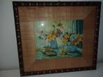 Litho Bloemenstilleven in Lijst, Antiek en Kunst, Ophalen