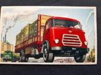 Promotie kaart DAF vrachtwagen circia 1962, Auto's, Gebruikt, Ophalen of Verzenden