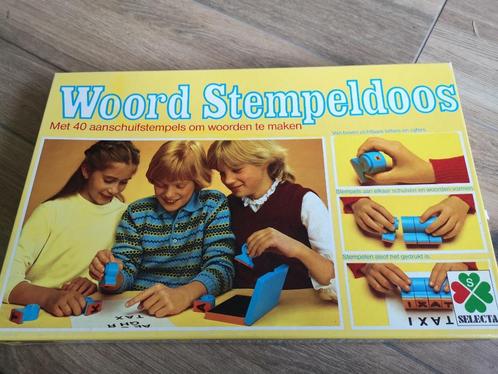 Woorden stempelen, letters, Hobby en Vrije tijd, Stempelen, Gebruikt, Ophalen