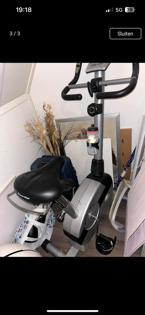 Gratis, Sport en Fitness, Fitnessapparatuur, Zo goed als nieuw, Hometrainer, Metaal, Ophalen