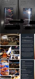 F1 2025 Singapore 
Paddock Club & Vip Arrangement 2025, Drie personen of meer