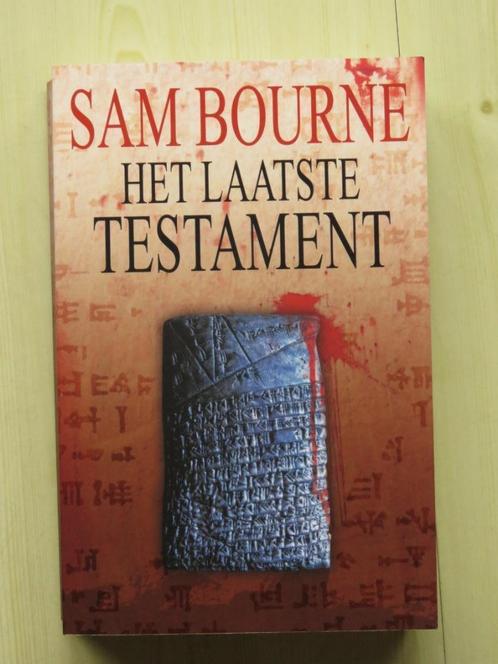 Boek van Sam Bourne: Het laatste testament, Boeken, Thrillers, Gelezen, Nederland, Ophalen