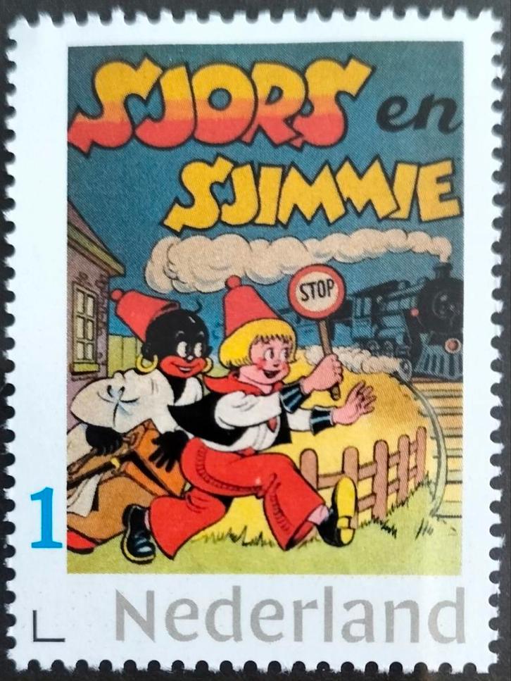 Persoonlijke Postzegel Sjors en Sjimmie Postfris., Postzegels en Munten, Postzegels | Nederland, Postfris, Verzenden