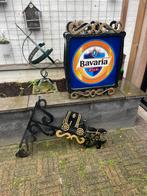 Oude bavaria koets lamp als nieuw, Verzamelen, Ophalen of Verzenden, Zo goed als nieuw, Reclamebord, Plaat of Schild, Bavaria