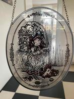 Sarah Kay glas in lood hanger, Antiek en Kunst, Curiosa en Brocante, Ophalen of Verzenden