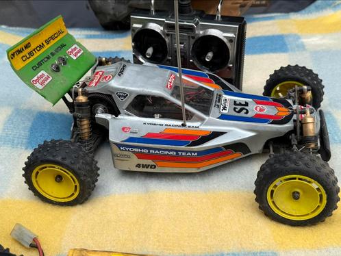 Kyosho vintage Optima Mid Custom Special, Hobby en Vrije tijd, Modelbouw | Radiografisch | Auto's, Gebruikt, Auto offroad, Elektro
