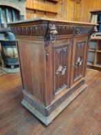 Antieke eiken kast, Antiek en Kunst, Ophalen