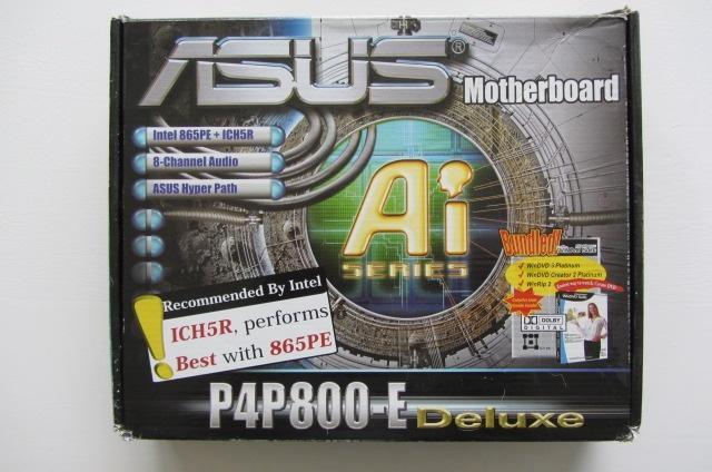 P4P800-E Deluxe, Computers en Software, Moederborden, Gebruikt, Intel, DDR, Verzenden