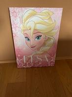 Frozen Elsa Canvas Schilderij, Ophalen, Overige materialen, 50 tot 75 cm, Zo goed als nieuw