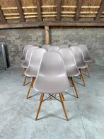 5 Vitra Eames DSW design stoelen nieuwe zithoogte, Huis en Inrichting, Stoelen, Ophalen of Verzenden, Zo goed als nieuw, Grijs