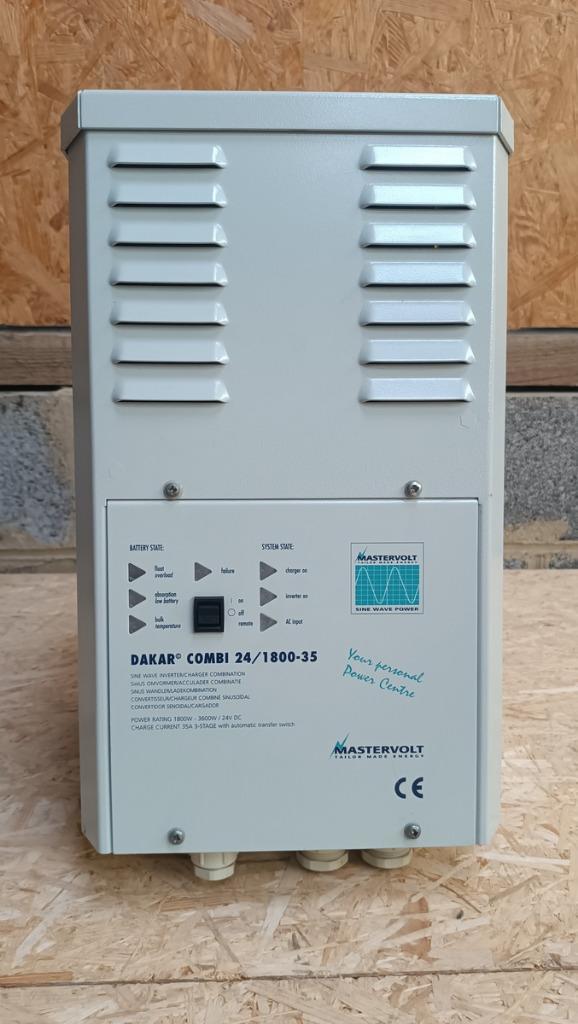 Mastervolt Mass 24/75 + 24/25 + 24/1800-35 omvormer/lader, Watersport en Boten, Navigatiemiddelen en Scheepselektronica, Gebruikt