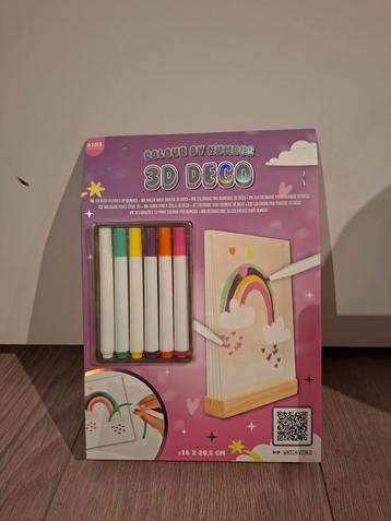 3d Deco kleur rop nummer  beschikbaar voor biedingen