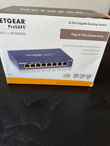 Netgear Gigabit Switch - GS108 beschikbaar voor biedingen