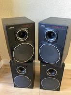 4 luidsprekers JAMO Compact 70, 4-8 ohm, Audio, Tv en Foto, Luidsprekers, Gebruikt, Ophalen of Verzenden, 60 tot 120 watt, Front, Rear of Stereo speakers
