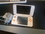 New Nintendo 2DS XL 128 GB (incl 30+ Spellen en lader), Ophalen, Wit, 2DS, Gebruikt