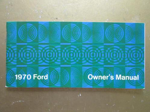 1970 FORD Full Size modellen Owner's Manual, Engels, Auto diversen, Handleidingen en Instructieboekjes, Ophalen of Verzenden