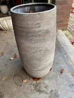 Grote Bloempot - Stijlvol & Robuust, Tuin en Terras, Bloempotten, Gebruikt, Rond, Binnen, Beton