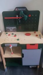 Parkside Speelgoed Werkbank, Ophalen of Verzenden, Zo goed als nieuw, Hout, Speelkeuken