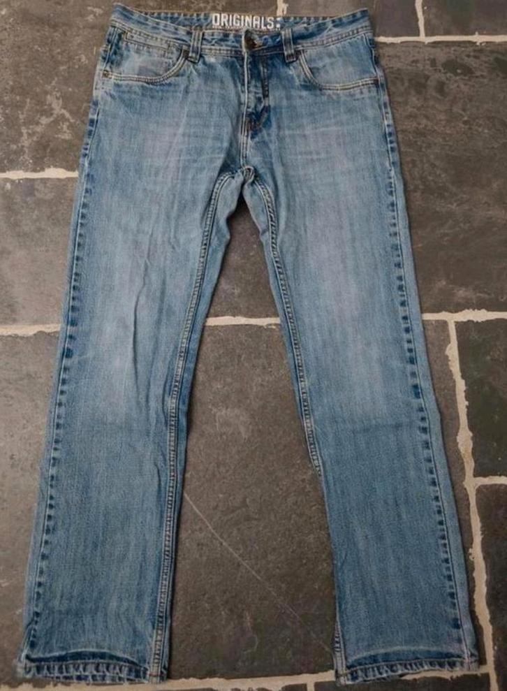 Cult Edition, Straight Jeans, blauw, W32 L32, zgan. Rob3232, Kleding | Heren, Spijkerbroeken en Jeans, Zo goed als nieuw, W32 (confectie 46) of kleiner