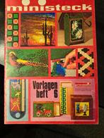 * 7 Ministeck Prestofix voorbeeldboeken 1976 1977 en 1981 *, Verzenden, Gebruikt, Voorbeeldboek
